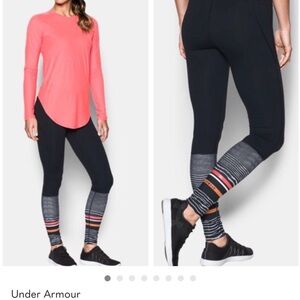 •Under Armour• Mirror Striped Leggings